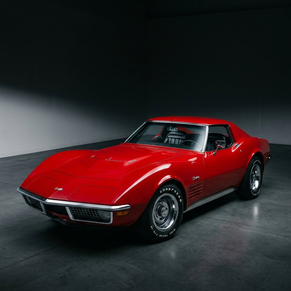 Corvette C3 restaurata, auto d'epoca